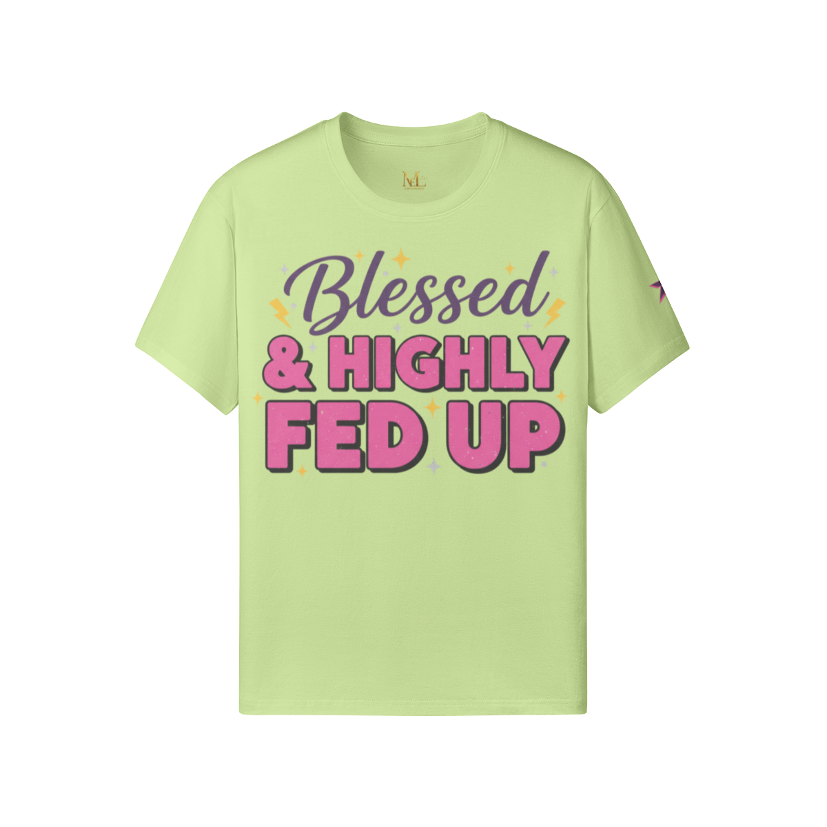 Blessed & Highly Fed Up Tee