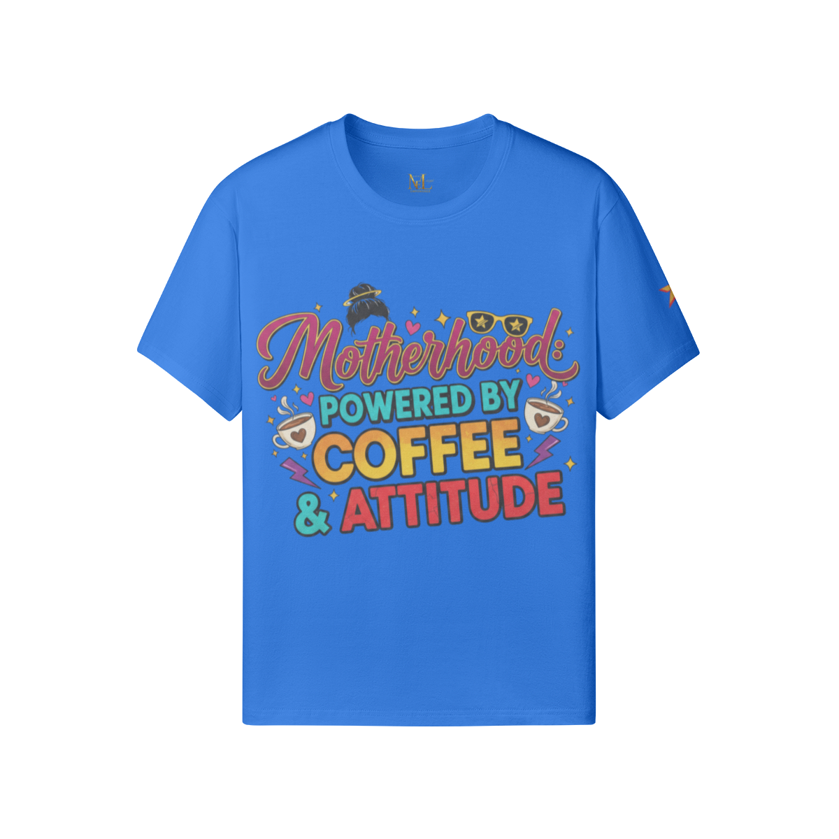 Motherhood: Powered by Coffee &amp; Attitude Tee