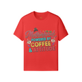 Motherhood: Powered by Coffee & Attitude Tee